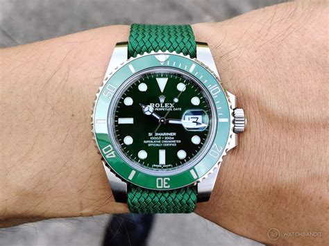 rolex hulk rubber strap